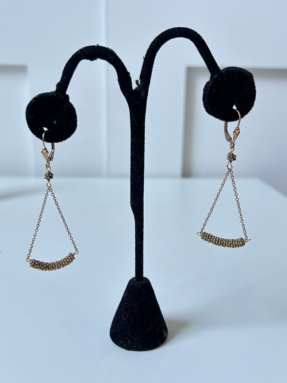 Robindira Unsworth hand made 14k Gold Vermeil Earrings